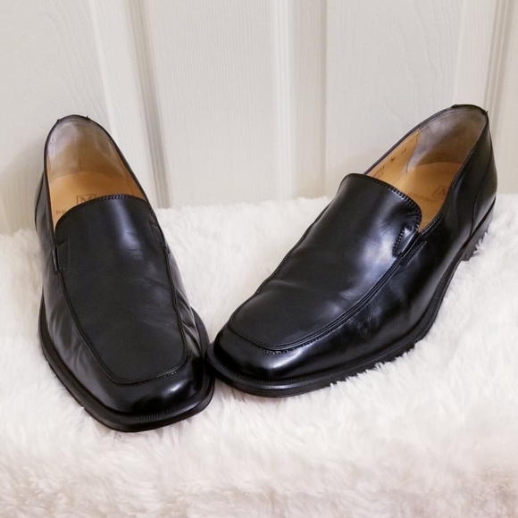 Bruno Magli Other - Bruno Magli Raging Black Leather  Shoes